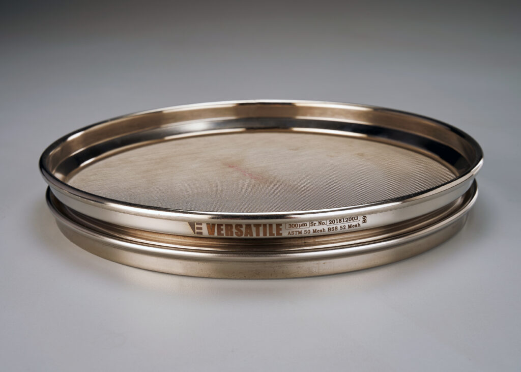 300 micron AFS Compliance Test Sieve | 8″ Dia, Half Height (ISO 3310-1 / ASTM E11)