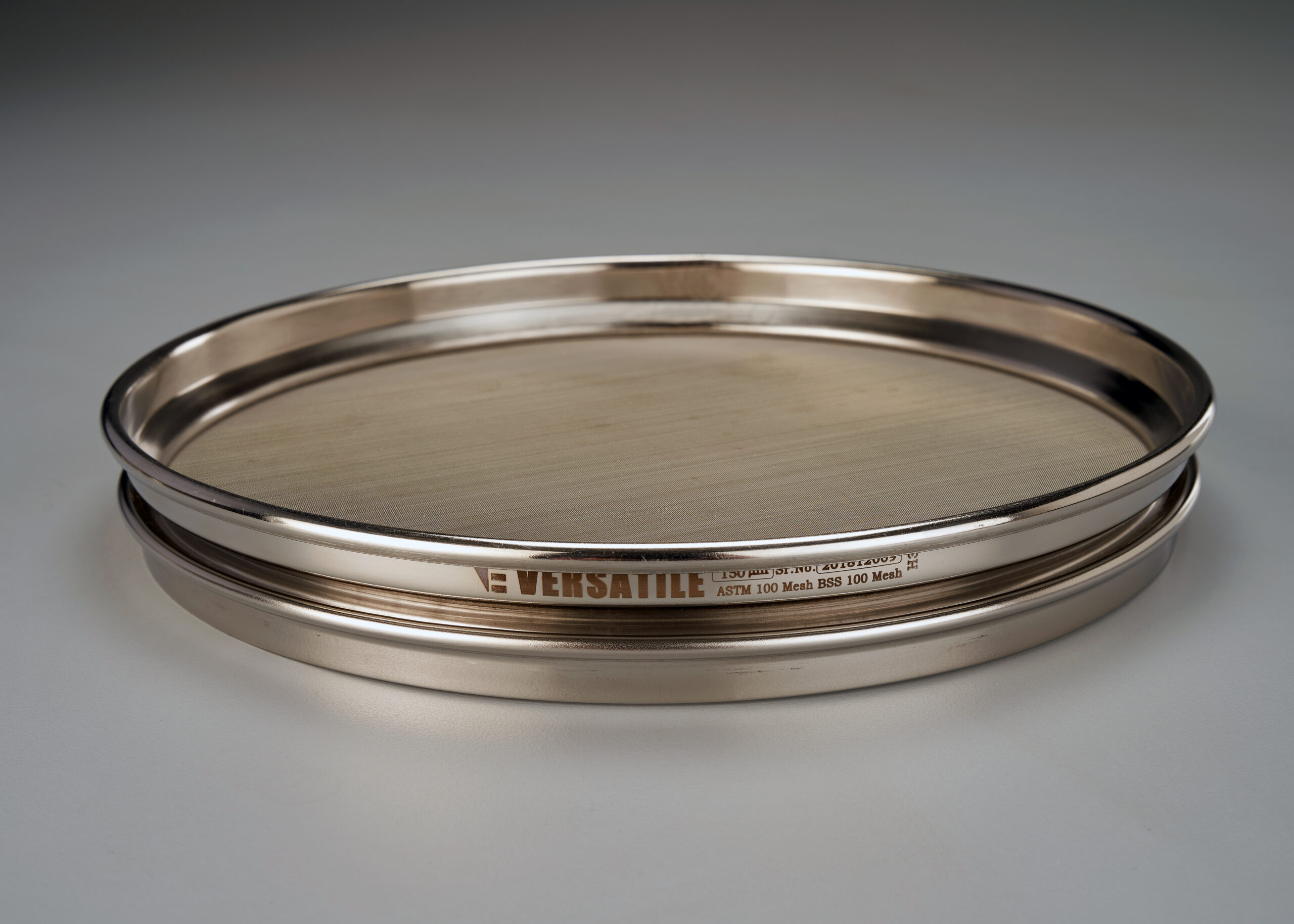 150 micron ASTM E11 Compliant Test Sieve | 8″ Dia, Half Height (ISO 3310-1)